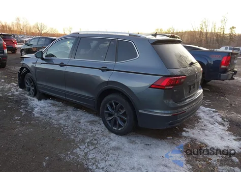 2022 Volkswagen Tiguan 2.0T Se z USA, uszkodzony, nr VIN 3VV2B7AX3NM079421